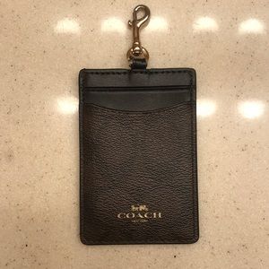 Coach card holder